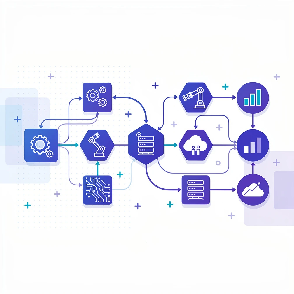 Droven.io AI automation platform workflow diagram for USA businesses