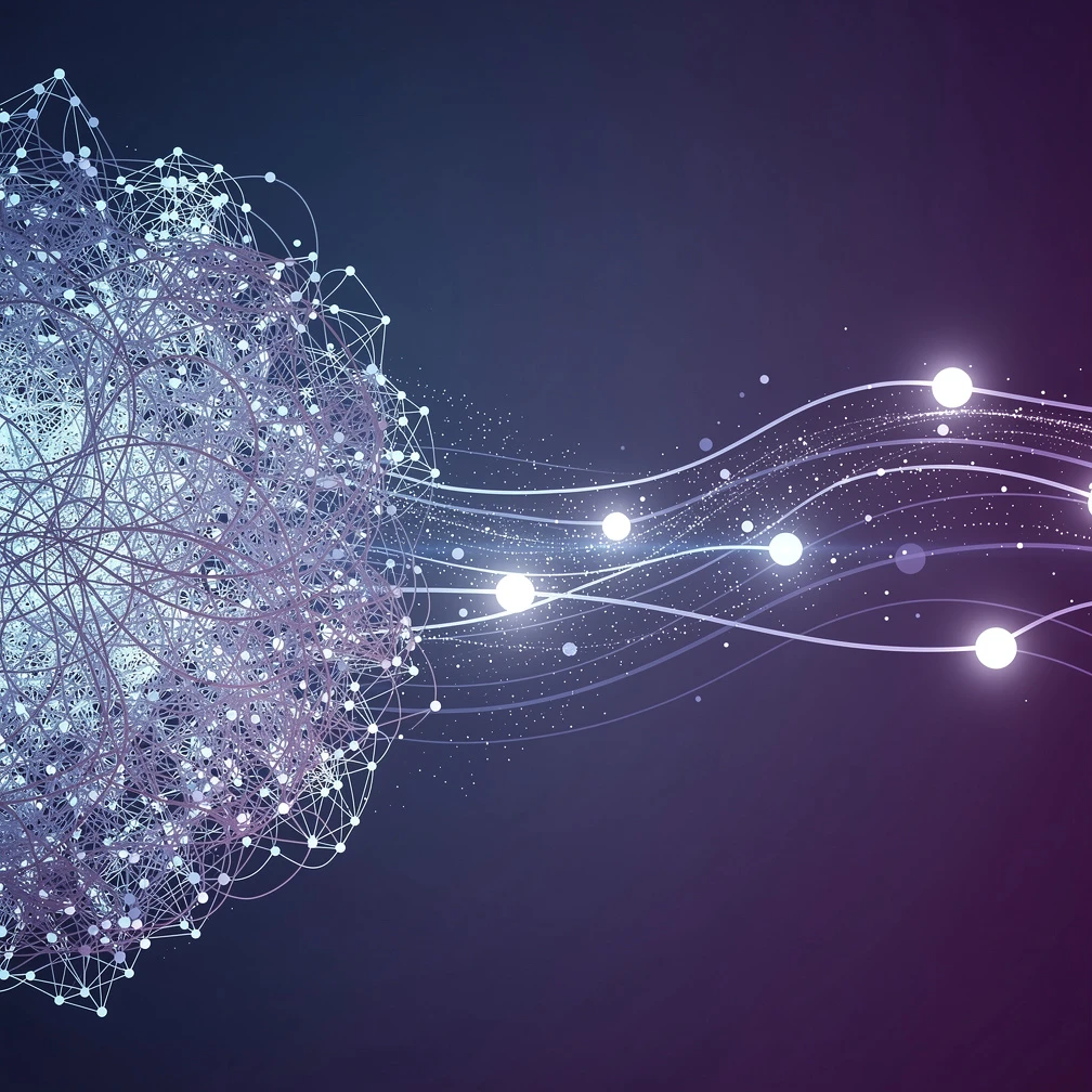 Data visualization of overfitting in machine learning showing model generalization patterns