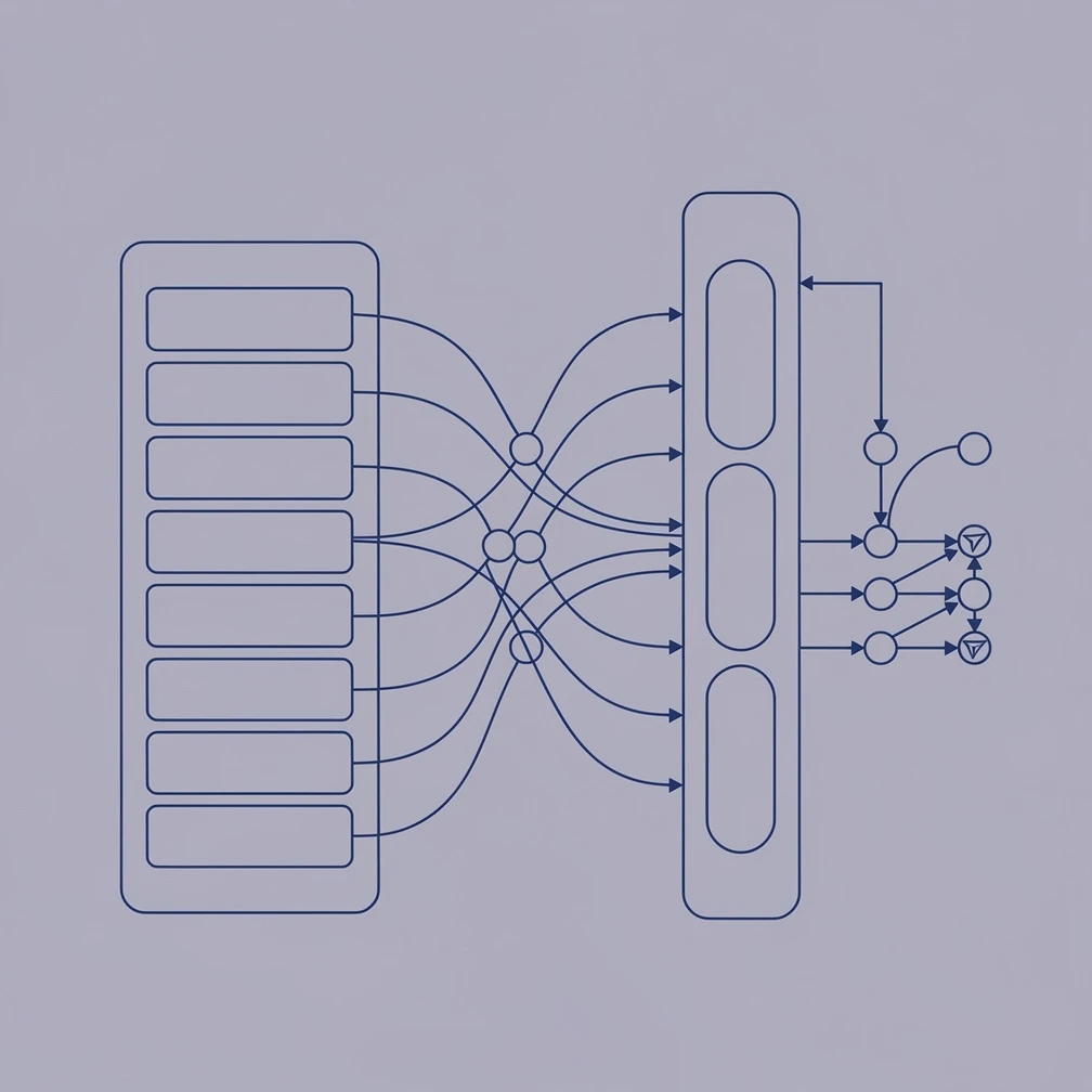 Diagram of the T5 model in NLP showing the text-to-text encoder-decoder transformer architecture